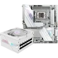 X870 A TACHYON ICE + GP-AE1000PM PG5 ICE, PC-Aufrüstkit weiß