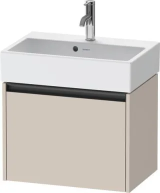Duravit Ketho.2 Waschtischunterbau wandhängend Taupe Matt 584x390x440 mm - K25073091910000 K25073091910000