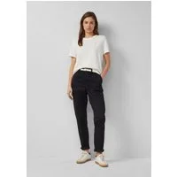 s.Oliver Chinos Hose Gewaschene Chino mit Gürtel