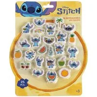 Cerda Radiergummi Lilo & Stitch Radiergummi-Set – 25 Stück für Schule & Basteln