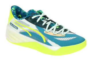 Puma All Pro Nitro Hoops Dreams 311355 01 Damen Sportschuhe Blau Tropical Blue