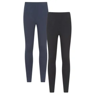 Mountain Warehouse - Leggings 2er-Pack für Damen (Schwarz)