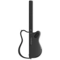 Lava Music Westerngitarre Lava Music Gitarre Genie Smart-Gitarre Schwarz, Smart-Gitarre mit Touch-Griffbrett, 6.35 mm Klinke, 3.5 mm Klinke, USB Type-C, 1-St., Smart-Gitarre