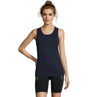 SOLS - "Sporty" Ärmelloses Oberteil für Damen (Dunkelblau)