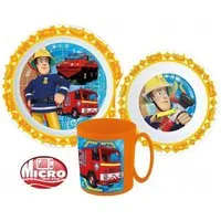 Feuerwehrmann Sam Kindergeschirr-Set Feuerwehrmann Sam Rescue Mission Essgeschirr