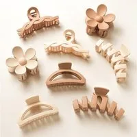 LuxusKollektion Haarklammer 8er Set Blumen Haarklammern für Damen & Mädchen - Elegante Haarspangen