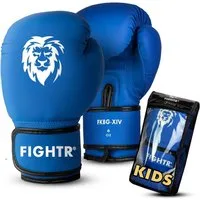 FIGHTR Kinderboxhandschuhe aus Kunstleder für Training & Kampfsport