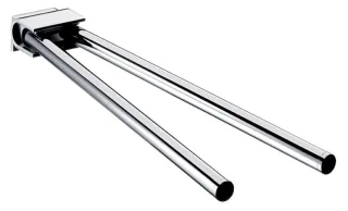 emco system 2 Handtuchhalter schwenkbar 2-armig, 446 mm, chrom, 355000145 355000145