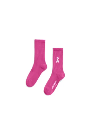 Armedangels - SAAMUS BOLD SOCKS W very berry - Gr. - 36.5