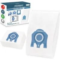 PRIMEBAG Staubsaugerbeutel 8 Vliesbeutel für Miele S8340 und GN 3D Efficiency kompatibel