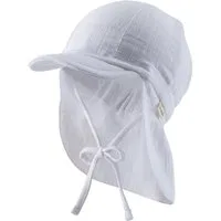 Sterntaler® Schirmmütze Schirmmütze mit Nackenschutz uni (1-St)