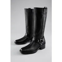 Aniston SHOES Stiefel Bikerstiefel mit Innen-Reißverschluss