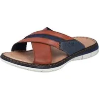 Rieker Pantolette, Sommerschuh, Strandschuh, Hausschuh mit weicher Innensohle