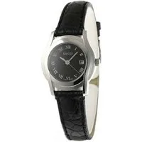 GUCCI Quarzuhr YA055502, Römische Ziffern, geprägtes Lederband
