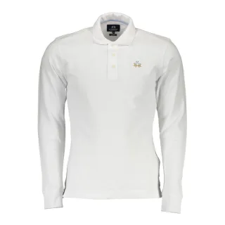 La Martina Elegantes Slim Fit Polo mit bestickten Details