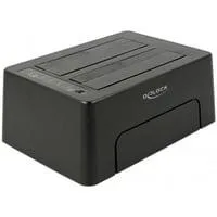 USB-C Dockingstation schwarz, USB-C, Klonfunktion, HDD, SSD