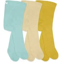 bistyle Strumpfhose für Neugeborene Jungen Mädchen Unisex Babystrumpfhosen 3er Pack (Set 3 St. 3er-Pack) GOTS-zertifiziert, Bio-Baumwolle, bis 3 Jahre