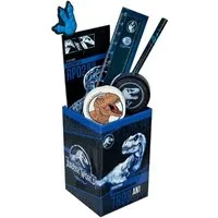 Jurassic World Federmäppchen Jurassic World Federtasche 7-teiliges Schreibset im Dinosaurier Design