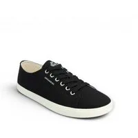 GROUNDIES Lima (Zero Drop, Bio-Baumwolle) schwarz Damen Sneaker