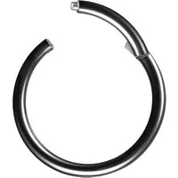 Taffstyle Nasenpiercing Clicker Ohr Universal Piercing Titan G23 oder Chirurgenstahl (Vielseitiger Segmentring aus Titan oder Chirurgenstahl in vielen Farben und Größen), Scharnier Klicker für Septum Ohr Nase Lippe