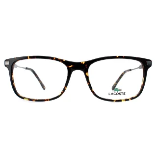 Lacoste Rectangle Herren Braun Dunkel Havanna Gläser