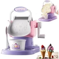 FELIXLEO Eismaschine Manuelle Slush-Maschine für Zuhause, Eismaschine & Ice Shaver