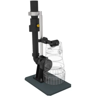 Jung Pumpen Einbauset Easyfix 32 Single JP50308 32 Single, für Kellerentwässerungs- und Drainagepumpen