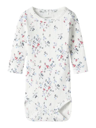 NAME IT - NBFFILINE LS BODY cloud dancer - Gr. - 56
