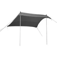 pro.tec Sonnensegel, (mit Transporttasche), »Bernheze« Strandzelt aus Lycra mit UV-Schutz 2 x 2 x 1,7 m Grau