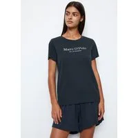 Marc O'Polo Unterziehshirt Mix & Match Cotton-Woven mit Logoprint auf der Brust