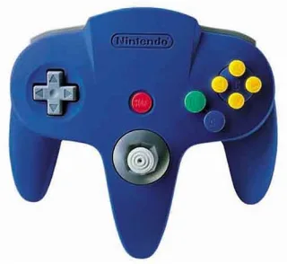Nintendo 64 Controller blau