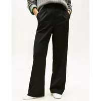 Tommy Hilfiger Anzughose TIMELESS WOOL WIDE LEG PANT mit Wolle