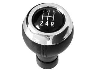 Schaltknauf 5-Gang Schwarz Chrom für Mini R55 R56 R57 R58 R59 R60 2005-2016