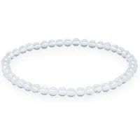 Lebensquelle Plus Armband Bergkristall Mini-Kugelarmband, 4 mm