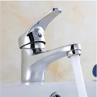 Faizee Möbel Badarmatur Bad WC Wasserhahn Einhandmischer Waschtischarmaturen Badezimmer verchromt
