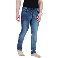 BOCKLE Lederhose Bockle® GAY-ZIP® Skinny Stretch PUSH-STRAP Jeans No.5