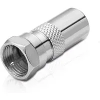 conecto Adapter F-Stecker / IEC-Koax-Stecker SAT-Kabel