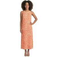 Sa-Lucca Sommerkleid lang mit Leo-Muster in verschiedenen Farben