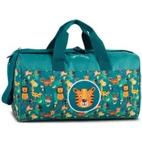 Ebaxx Sporttasche Kinder Sport Reise Tasche Jungen Mädchen Dino Hund Katze Löwe Auto