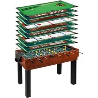 shelfmade Multifunktionstisch Umfangreicher Multifunktionsspieltisch Multifunktionstisch 10 in 1