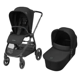 Maxi-Cosi Street Plus Kinderwagen inkl. Babywanne Essential Black