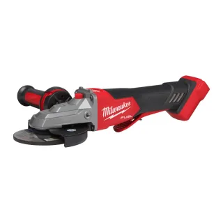 Milwaukee FUEL Akku-Flachkopf-Sicherheits-Winkelschleifer M18 FSAGF125XPDB-0X - 4933478439