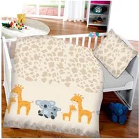 Bestlivings Babybettwäsche KB-04837 Bettbezug, Baumwolle, 2 teilig, Kinder Bettwäsche 2-tlg (100x135cm / 40x60cm) Bettdecken Set