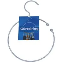 Mehrfach-Kleiderbügel Gürtelring Metall silber 1 Stück, (Stück, 1-tlg), Gürtelring Metallring Taschenring DIY Zubehör Zinklegierung Bastelbeda