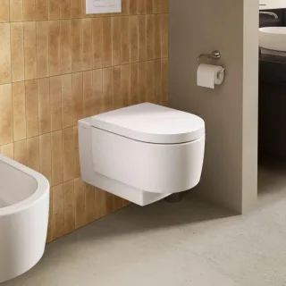 Duravit Balcoon Wand-WC 290609AC00 540 mm, Weiß Seidenmatt, Tiefspüler, Spülrand: rimless, Inkl. verdeckte Befestigung, 4,5 l, Abgang: waagerecht