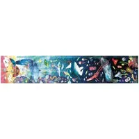 Hape Puzzle Leben im Ozean, 200 Puzzleteile, leuchtet im Dunkeln