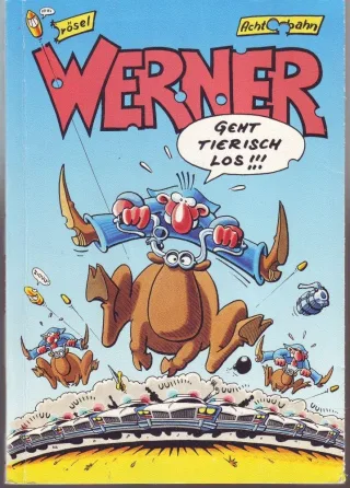 Werner Geht tierisch los [Broschiert] [1995] Brösel Feldmann Rötger