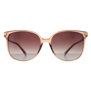Polaroid Square Damen Gold Braun Gradient Polarisiert PLD 4170/G/S/X
