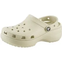 Crocs Classic Platform Clog W Clog Sommerschuh, Schlappen, Hausschuh, trendige Plateausohle