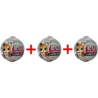Spielfigur 3er-Set L.O.L. Surprise! 559719E7C Fluffy Pets Winter Disco Überraschu